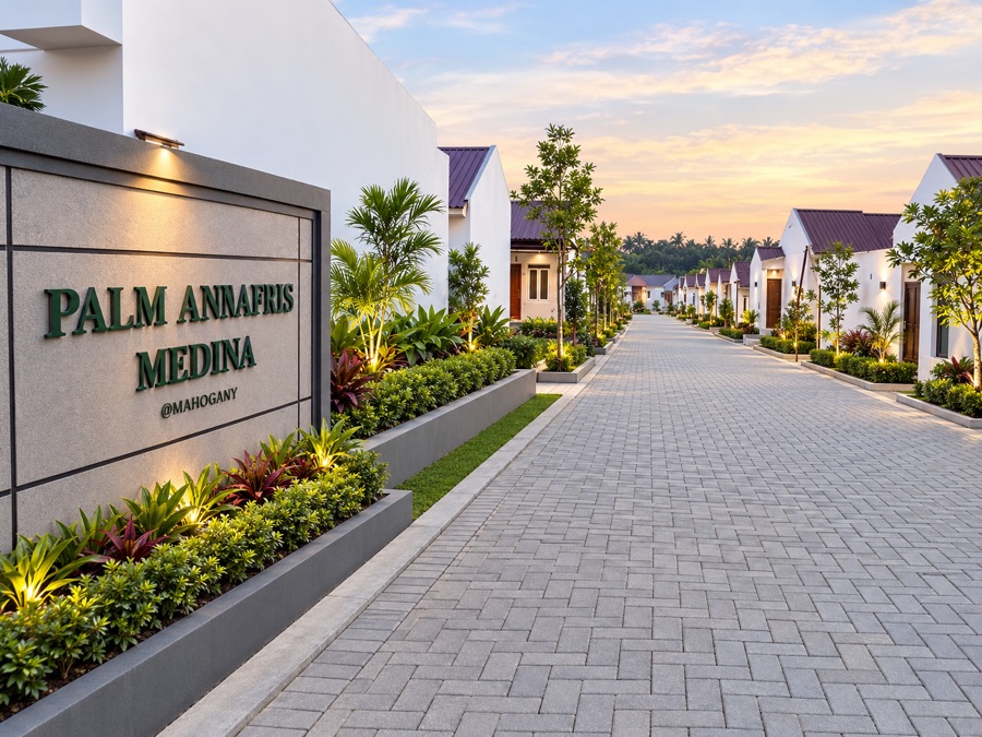 Palm Annafris Medina — Gerbang masuk