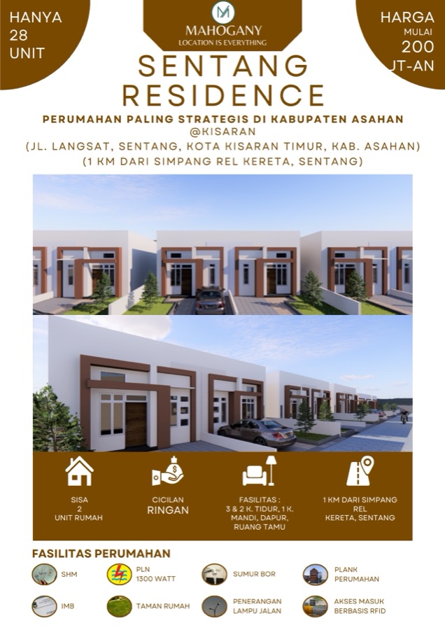 Sentang Residence — Brosur