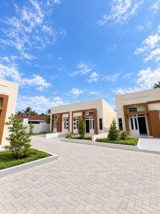 Sentang Residence — Tampak perumahan