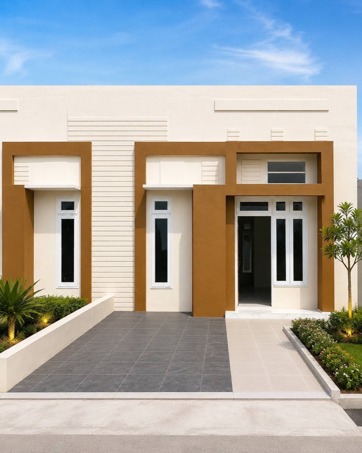 Sentang Residence — Tampak depan